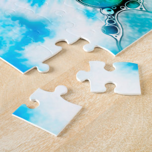 Blume des Lebens - farbenfroh 3 Puzzle