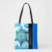 Blume des Lebens - farbenfroh 3 Tasche (Vorderseite)