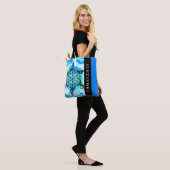 Blume des Lebens - farbenfroh 3 Tasche (Am Model)