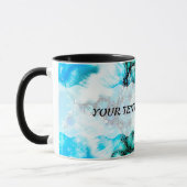 Blume des Lebens - farbenfroh 3 Tasse (Links)
