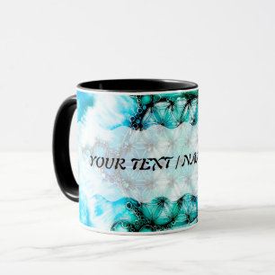 Blume des Lebens - farbenfroh 3 Tasse