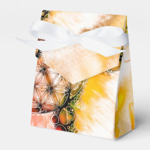 Blume des Lebens - farbenfroh 4 Geschenkschachtel