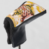 Blume des Lebens - farbenfroh 4 Golf Headcover (3/4 Vorderseite)