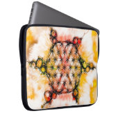Blume des Lebens - farbenfroh 4 Laptopschutzhülle (Vorne Rechts)