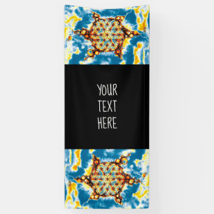 Blume des Lebens - farbenfroh 5 Banner