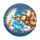 Blume des Lebens - farbenfroh 5 Baseball (Vorderseite Links)