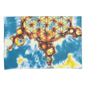 Blume des Lebens - farbenfroh 5 Kissenbezug (Vorderseite-Rechts)