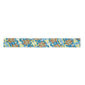 Blume des Lebens - farbenfroh 5 Satinband (Vorderseite)