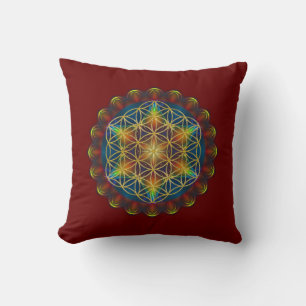 BLUME DES LEBENS / Flower of Life - Mandala III Kissen