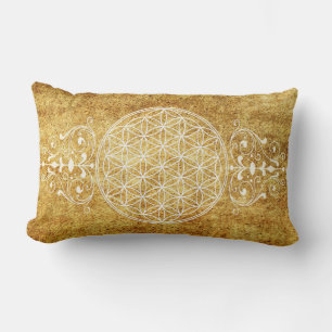 Blume des Lebens / Flower of Life - vintage I Lendenkissen