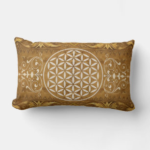 Blume des Lebens / Flower of Life - vintage II Lendenkissen