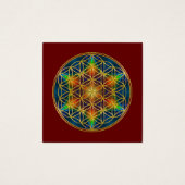 BLUME DES LEBENS - Fraktal Blossom 1 (Vorderseite)