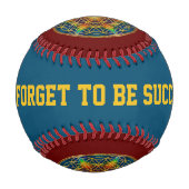 BLUME DES LEBENS - Fraktal Blossom 1 Baseball (Rückseite)