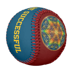 BLUME DES LEBENS - Fraktal Blossom 1 Baseball
