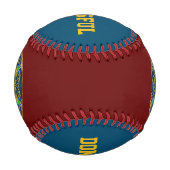 BLUME DES LEBENS - Fraktal Blossom 1 Baseball (Vorderseite)