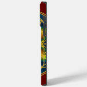 BLUME DES LEBENS - Fraktal Blossom 1 Case-Mate iPhone Hülle (Rückseite / Links)