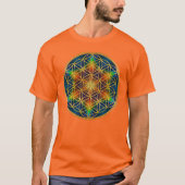BLUME DES LEBENS - Fraktal Blossom 1 T-Shirt (Vorderseite)