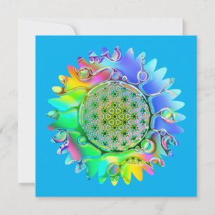 Blume des Lebens - Geometrische Blüte 5