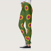 Blume des Lebens - geometrisches Blossom 4 Leggings (Links)