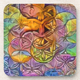 Blume des Lebens Getränkeuntersetzer