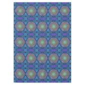 Blume des Lebens - Gold - Fraktal 1 Tischdecke (Vorderseite)