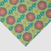 Blume des Lebens - Gold - Fraktal 2 Seidenpapier (Ausschnitt)