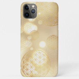 Blume des Lebens Gold Glanz Case-Mate iPhone Hülle