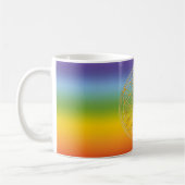 Blume des Lebens | Gold, klein Kaffeetasse (Links)
