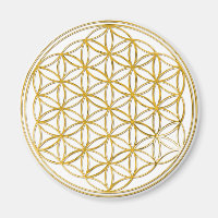Blume des Lebens | Gold, klein