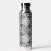 BLUME DES LEBENS - Graumuster Trinkflasche (Links)