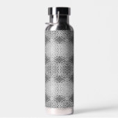 BLUME DES LEBENS - Graumuster Trinkflasche (Rechts)