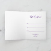 BLUME DES LEBENS - Grunge Muster 2 Karte (Innenseite)