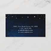 Blume des Lebens - Heilende Kristalle Visitenkarte (Rückseite)