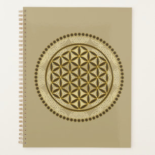 BLUME DES LEBENS - Heilige Geometrie Symbol Kunst Planer