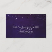 Blume des Lebens, Heilung der Hände, Chakren Visitenkarte (Rückseite)