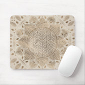 Blume des Lebens in Lotus Dot Mousepad (Mit Mouse)