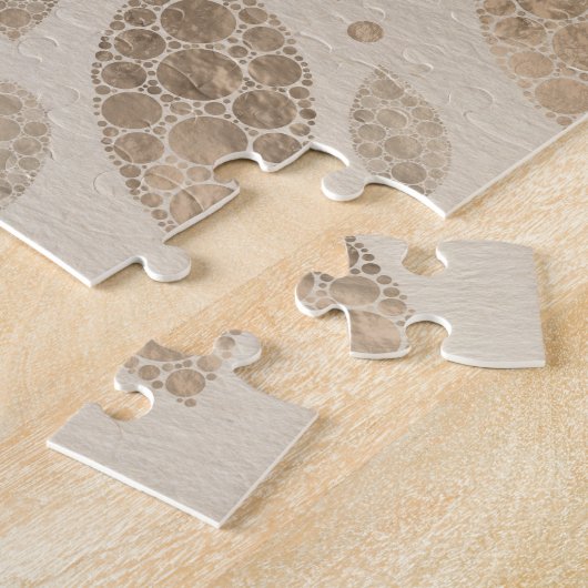 Blume des Lebens in Lotus Dot Puzzle (Seite)