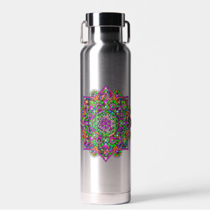 Blume des Lebens - Indische Mandala 1 Trinkflasche