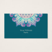 Blume des Lebens - Indische Mandala 2 (Rückseite)