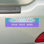 Blume des Lebens - Indische Mandala 2 Autoaufkleber (Auf Auto)