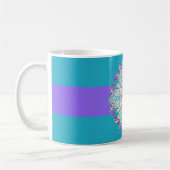 Blume des Lebens - Indische Mandala 2 Kaffeetasse (Links)