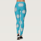 Blume des Lebens - Indische Mandala 2 Leggings (Rückseite)