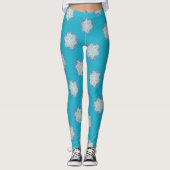 Blume des Lebens - Indische Mandala 2 Leggings (Vorderseite)