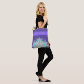 Blume des Lebens - Indische Mandala 2 Tasche (Am Model)