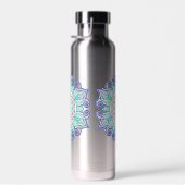 Blume des Lebens - Indische Mandala 2 Trinkflasche (Rechts)