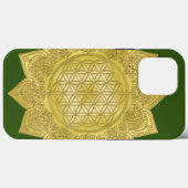 Blume des Lebens - Indische Mandala 4 Case-Mate iPhone Hülle (Rückseite (Horizontal))