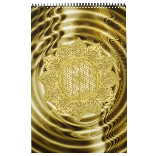 Blume des Lebens - Indische Mandala 4 Kalender (Titelbild)