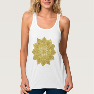 Blume des Lebens - Indische Mandala 4 Tank Top