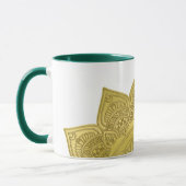 Blume des Lebens - Indische Mandala 4 Tasse (Links)