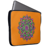 Blume des Lebens - Indisches Mandala 1 Laptopschutzhülle (Vorne Rechts)